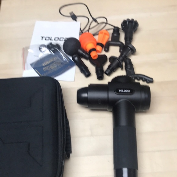 🌸NEW🌸 Toloco Machine Gun Massager w/ Attachments - Picture 1 of 10